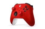 دسته بازی مایکروسافت pulse red white مناسب Xbox series s-x از زاویه چپ