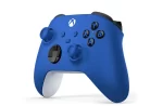 دسته بازی مایکروسافت shock blue مناسب Xbox series s-x از زاویه چپ